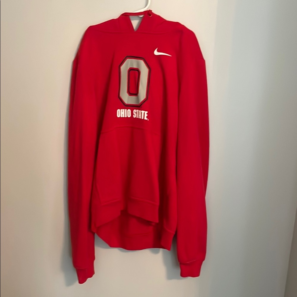 Nike Red Ohio State Hoodie